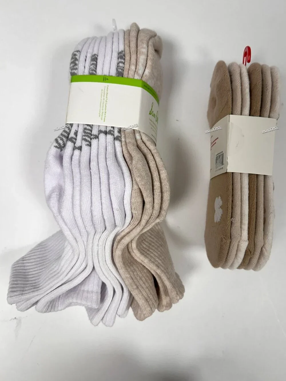 NEW Sam Edelman 6Pair Mid Crew + Lucky Brand 6Pair No Show Socks